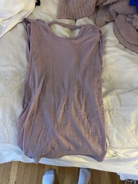 FP Movement by Free People Dusty Mauve Scoop Neck Tank